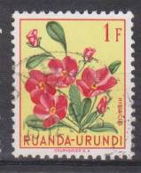 Ruanda-Urundi N° 185 ° USUMBURA - Les Fleurs - 1953 - Usados