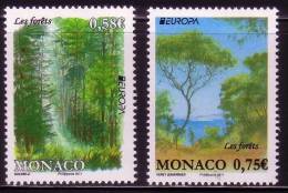 MONACO - 2011 - Europa 2011, Les Forêts - 2v Neufs // Mnh - Nuovi