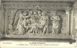 Longny (orne) Notre Dame De Pitie Bas Relief Du Maitre Autel Scan Recto Verso - Longny Au Perche