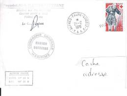 9007  MARION DUFRESNE - CROZET PAQUEBOT - Covers & Documents