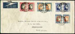 SOUTH AFRICA 1937 - FDC Of The Coronation Of King George VI, Circulated - FDC