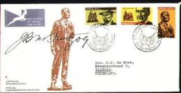 SOUTH AFRICA 1968 - FDC With The Issue Of The Monument Of J. Hertzog, Circulated - FDC