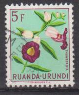 Ruanda-Urundi N° 191 ° USUMBURA - Les Fleurs - 1953 - Oblitérés