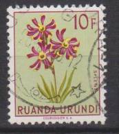 Ruanda-Urundi N° 194 ° USUMBURA - Les Fleurs - 1953 - Usati