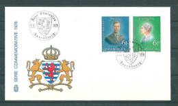 Luxembourg: 872/ 873 Sur FDC - FDC