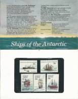 Ships Of The Antarctic Stamp Pack Contains The 5c, 20c, 25c, 30c & 55 Cent Mint Never Hinged Stamps - Presentation Packs