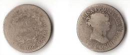 ITALIE - LUCCA  1  FRANCO 1807  ARGENT   RARE ! - Lucca