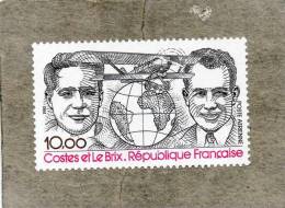 FRANCE : Hommages Aux Aviateurs Dieudonné Costes Et Joseph Le Brix - 1ère Traversée De L´Atlantique-Sud Sans Escale - - 1960-.... Mint/hinged