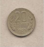 Bulgaria - Moneta Da 20 Stotinki Circolata - 1962 - Bulgarie