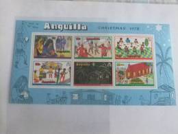 ANGUILLA 1978 CHRISTMAS Yvert Nº 23 ** Bloc SG Nº MS 337 ** MNH - Anguilla (1968-...)