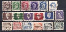 Lot 8 Queen Elizabeth II  Canada, Australia,New Zealand   3 Scans   84  Different - Case Reali