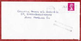 Britische Feldpost In Deutschland, British Fieldpost In Germany: MS Aids FPO 24 Nach Hamburg 1988 (36481) - Machins
