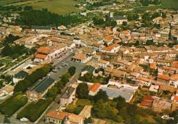 Chef-Boutonne (Deux-Sèvres) Le Centre Ville Vue Aérienne - Chef Boutonne