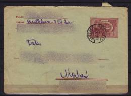 TRACTOR - 1954 - HUNGARY - STATIONERY LETTER/ENVELOPE - LKW