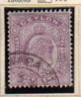 Ceylon 1903 (134) Gest.,° - Ceylan (...-1947)