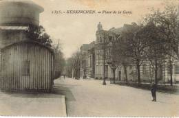 CPSM EUSKIRCHEN (Allemagne- Rhénanie Du Nord Westphalie) - Place De La Gare - Euskirchen