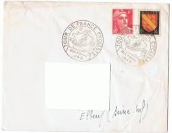 1948 - Enveloppe Lettre - MULHOUSE - Tour De France - Pour ELBEUF - Yvert & Tellier N° 944 - Temporary Postmarks