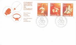 Carta OTTAWA (Canada) 1975. Judo, Boxe Y Esgrima Sport - Covers & Documents