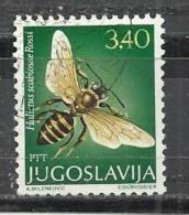 YUGOSLAVIA 1978 - BEES 3.40  - USED OBLITERE GESTEMPELT - Abeilles