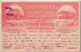 Japon  Tokyo   Union Postale Universelle 1877/1902 - Tokyo