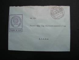 == Austria Brief  SST IMST 1961   Nach Stams   , Klappe Hinten Fehlt - Cartas & Documentos