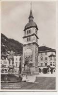 BR18348 Altdorf Dorfplatz Mit Trlldenkmal     2 Scans - Altdorf