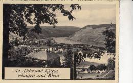 BR18093 Camping Und Raststatte Mit Blick Auf Den Niederwald    2 Scans - Niederwald