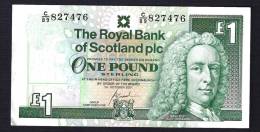 SCOZIA (SCOTLAND) : 1 Pound - 2001  - UNC - 1 Pond