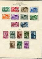 Hungary Accumulation  1936-1966 MH/Used On 13 Pages Cv 468 Euro - Collezioni