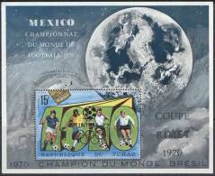 CHAD -  OLYMPIC  GAMES  MUNICH -  1972 GOLD OVERPRINT -  MNH** - 1970 – Mexico