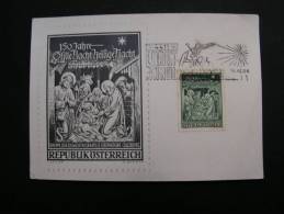 == Austria  Karte Christkindel 1968  Mit Taxe - Cartas & Documentos