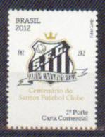 Brasil 2012 ** Centenario De Santos Futbol Club. Emblema. See Description. - Nuevos