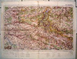 MEZIERES N°10 1912  1/200000  70x53,5 - Topographische Karten