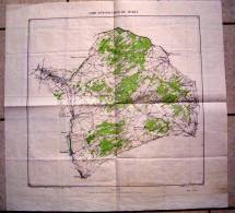 MAILLY Camp D´instruction  1912  1/40000  60x57 - Topographische Karten