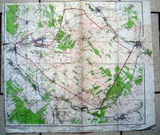 CHALONS  Camp De 1912  1/40000  47x40,5 - Topographische Karten