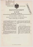 Original Patentschrift - Eduard Seifert In Eisfeld B. Hildburghausen , 1906 , Herstellung Von Puppengesichtern , Puppe - Bambole