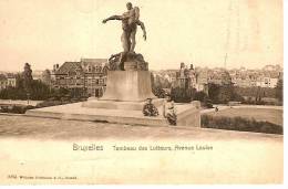 BRUXELLES-AVENUE LOUISE-TOMBEAU DES LUTTEURS - Ringen