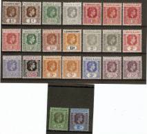 LEEWARD ISLANDS 1938 - 1951 SET TO 2s BETWEEN SG 95 AND 111a INCLUDING PAPER/COLOUR/DIE VARIETIES MAINLY LMM Cat £138+ - Leeward  Islands