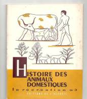 La Récréation N°3 Histoire Des Animaux Domestiques Par J. Merand Editions De L´accueil - 6-12 Anni