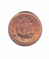 GREAT BRITAIN    1/2  PENNY  1945  (KM# 844) - C. 1/2 Penny