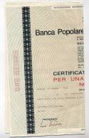 BANCA POPOLARE DI NOVARA AZIONI - A - C