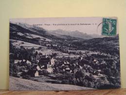 THEYS (ISERE) VUE GENERALE ET LE MASSIF DE BELLEDONNE. - Theys