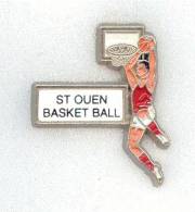 Rare Pin´s Basketball Saint Ouen - Pallacanestro