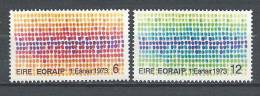Irlande 1973 N°289/290 Neufs ** Marché Commun - Unused Stamps