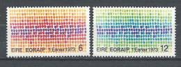 Irlande 1973 N°289/290 Neufs ** Marché Commun - Ungebraucht