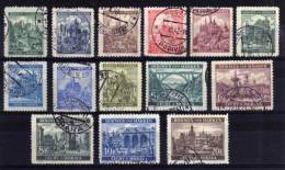 Bohemia & Moravia - 1940/41 - Views - Used - Usati