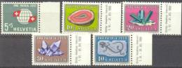 1959 Pro Patria BR Zum 91-95 / Mi 674-8 / Sc B282-6 / YT 625-9 Postfrisch/neuf/MNH - Ongebruikt