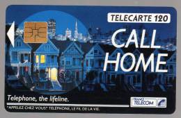 121 F121 - TELECARTE 120u - 07/1990 - Call Home Nuit - A06912 - 1990
