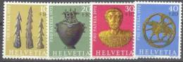 1972 Pro Patria Zum 154-7 / Mi 971-4 / Sc B406-9 / YT 901-4 Postfrisch/neuf/MNH - Neufs