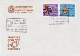 LUXEMBOURG 1985 EUROPA CEPT SET ON COVER  /ZX/ - 1985